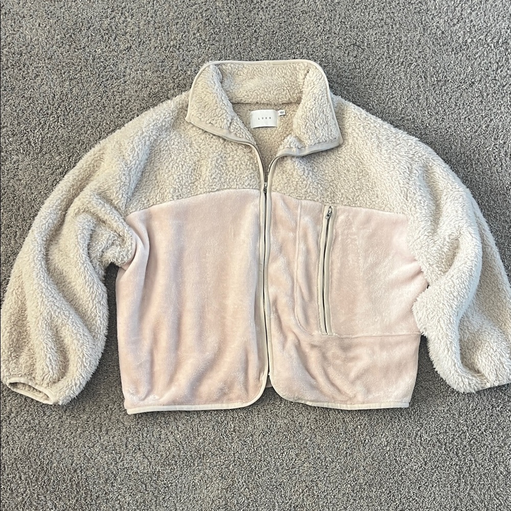 Lush Cream Sherpa Jacket